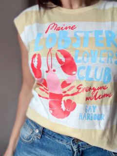 Remeras Rayas anchas diseños - Natalia Dubinsky Customizacion de prendas y Objetos