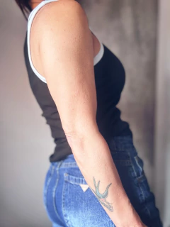 Musculosa Bicolor - tienda online