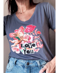 Remera Love you cupido