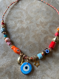 Collar cordon ojo blue art 370 - comprar online