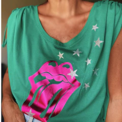 Remera Stones summer frunce en internet