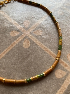Collar jaspe madera variedades art 305 - comprar online