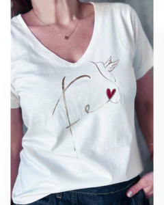Remera Fe Colibrí