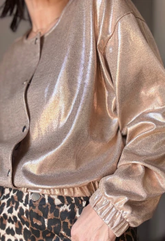 Bomber foil - Natalia Dubinsky Customizacion de prendas y Objetos