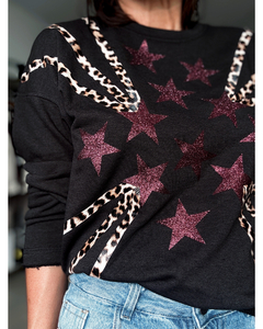 Buzo estrellas Cherry print