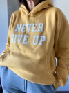 Hoodie Never give up