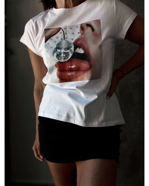 Remera Rainbow linea grunge - comprar online