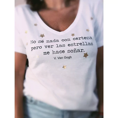 Remera No sé nada con certeza