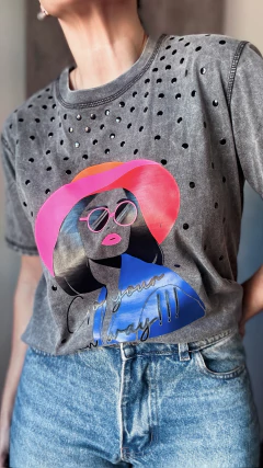 Imagen de Remeras washed Chicas