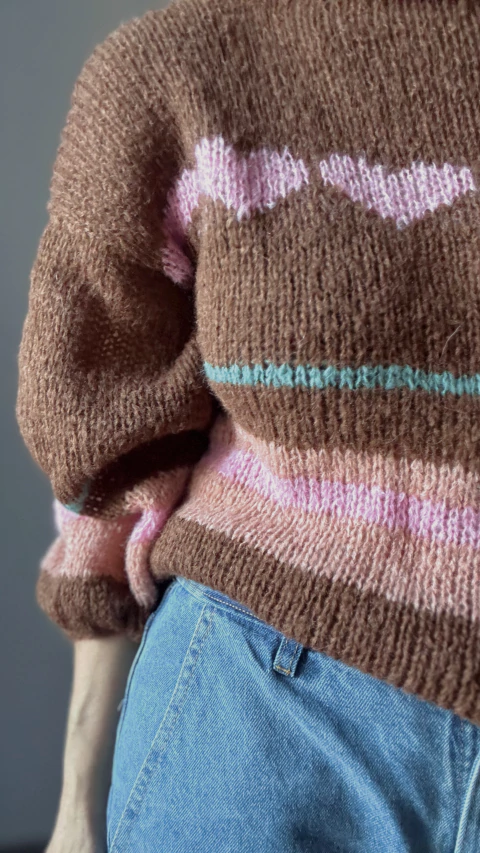 Sweater Corazón mohair
