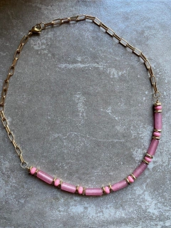Collar pink&pink art 272