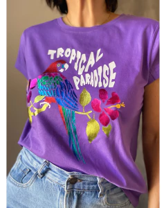 Remera Rainbow tropical - loja online