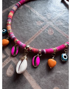 Collar cordón Aguayo art N110