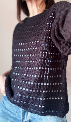 Sweater calado Tulum en internet