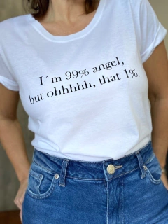 Remera I'am 99% angel