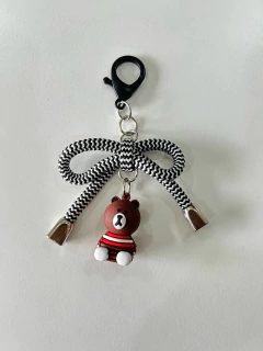 Charm bag osito moño en internet