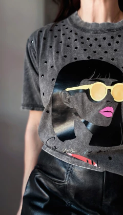 Remeras washed Chicas - tienda online