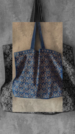 Bolso Denim Monogram - Natalia Dubinsky Customizacion de prendas y Objetos