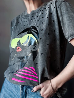 Remeras washed Chicas