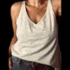 Musculosa roulotte gris melange