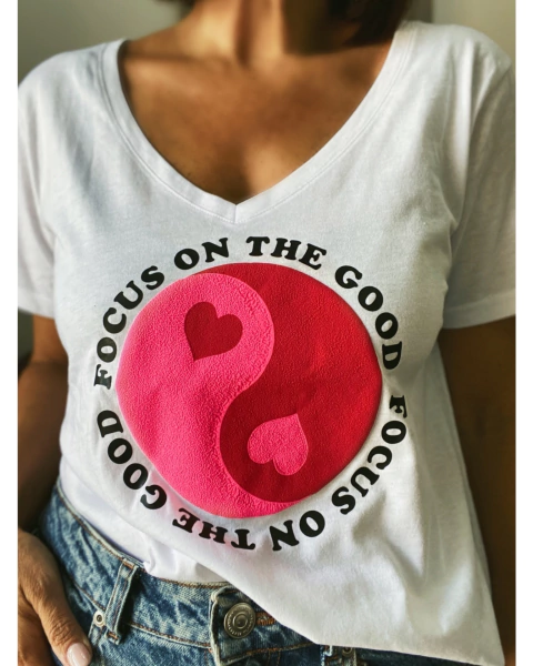 Remera Focus on the good