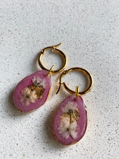 argollas geoda flower - comprar online