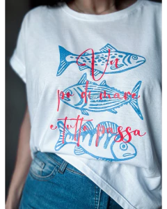 Remera Manga China un Po di mare