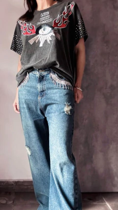 Wide leg Ranch glam guarda pedregullo - tienda online