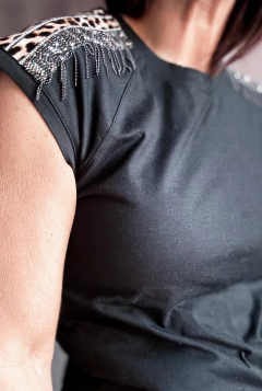 Remera print shine - tienda online