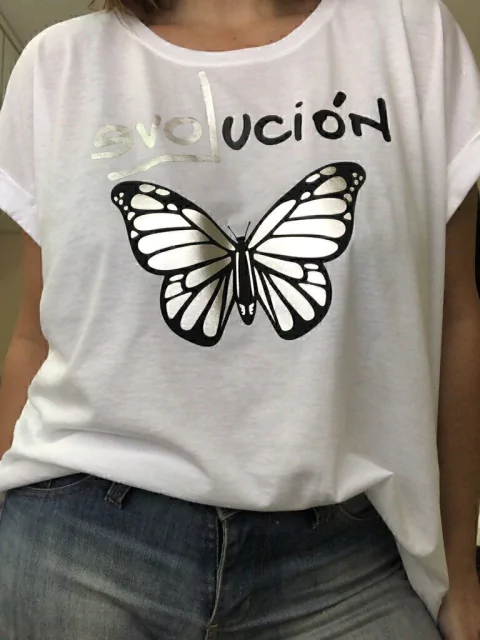 Remera evolucion silver