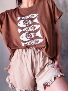 Remera manga china fish en internet