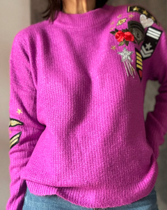 Sweater Nilo apliques en internet