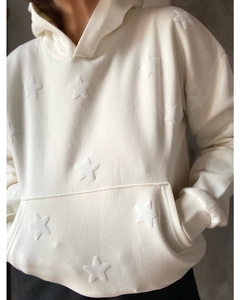 Hoodie estrellas aleatorias frisado