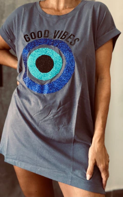 Remeron vestido Good Vibes en internet