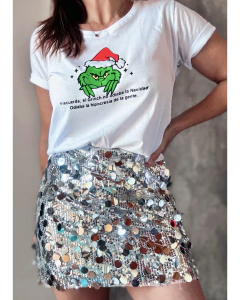 Remera El Grinch - Natalia Dubinsky Customizacion de prendas y Objetos