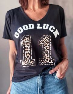 Remera Good lucK Número ( personalizada) - tienda online