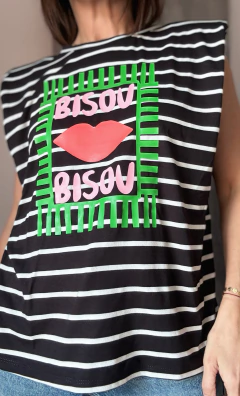 Remera Morley Rayada Diseños - tienda online