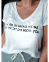 Remera La vida da muchas vueltas