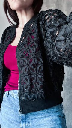 Jacket flowers gasa na internet