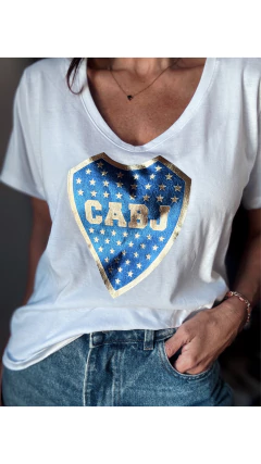 Remera Escudo futbol na internet