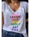 Remera SMILE LAUGH