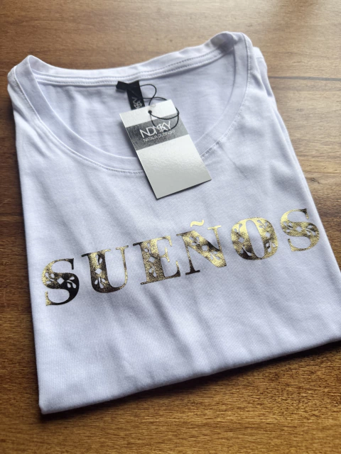 Image of Remeras Deseos gold