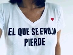 Remera El que se enoja pierde