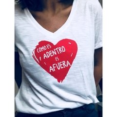 Remera como es adentro