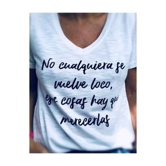 Remera No cualquiera