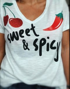 Remera dulce y picante