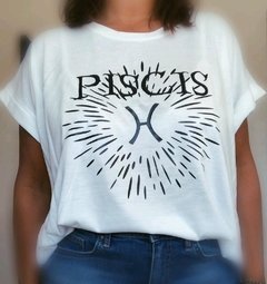 Remera Zodíaco Piscis