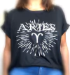 Remera Zodíaco Aries Black