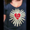 Remera True Love Black