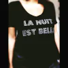 Remera La Nuit est Belle